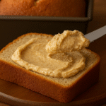 Best applesauce bread recipe slice on a wooden board, moist and spiced, perfect for fall breakfasts.