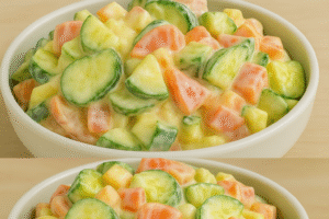 Creamy Cucumber Salad Recipe