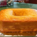 Classic Southern Butter Pound Cake served golden brown